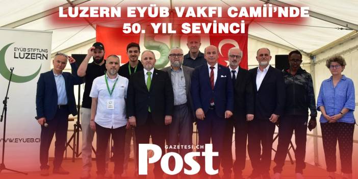 Luzern Eyüb Vakfı Camii 50. Yıl Programına Yoğun İlgi