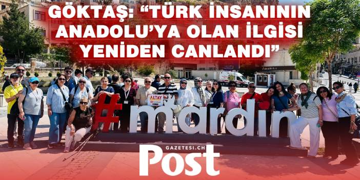 TİSAB Başkanı Göktaş: “Türk insanı Türkiye’yi ve kültür coğrafyasını yeniden keşfediyor”
