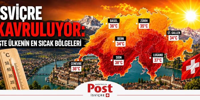 Fırtına Geçti, Sıcaklar Geri Döndü: İsviçre’de Kavurucu Günler Başladı