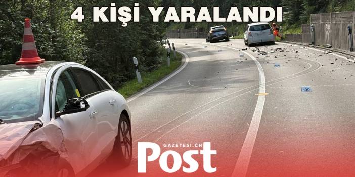 Aathal’da Zincirleme Kaza: Dört Kişi Yaralandı