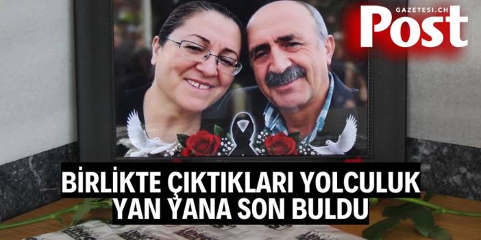 Gurbetçi çift Türkiye’de trafik kazasında hayatını kaybetti