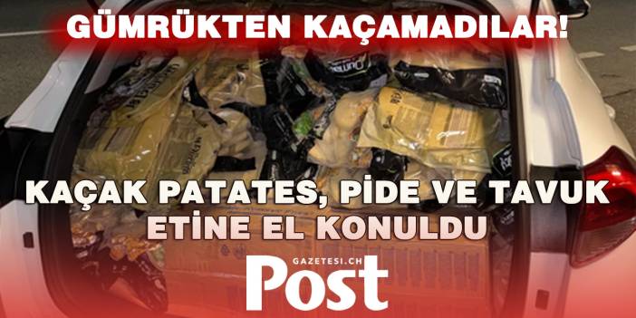 İSVİÇRE’DE 2 TONDAN FAZLA KAÇAK GIDA ELE GEÇİRİLDİ