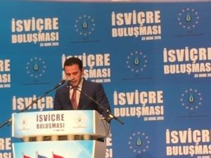 Ahmet Davutoğlu İsviçre buluşması